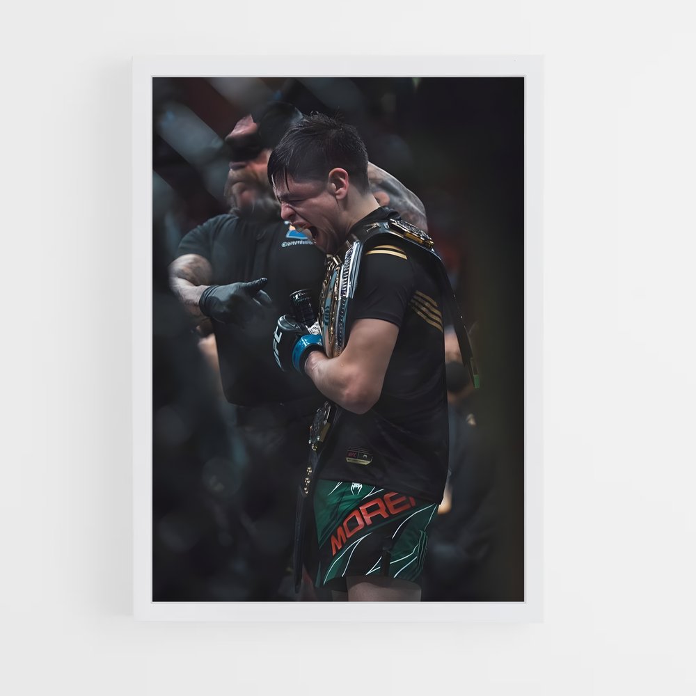 Poster Heavyweight Hero – affiche MMA (vue 3)